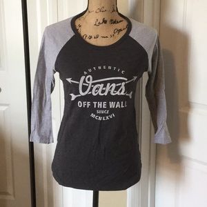 Vans long sleeve top